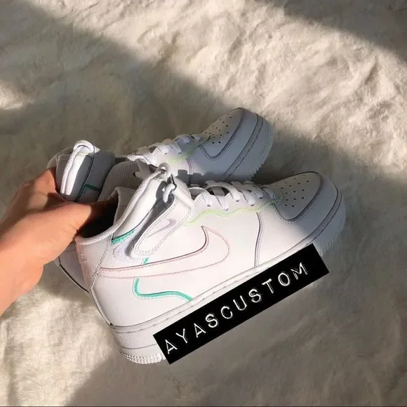 Custom painted Air force HIgh - Picture 3 of 5